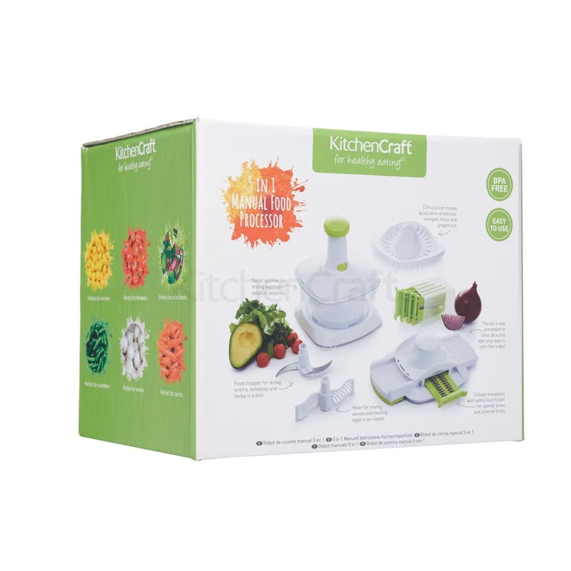 HEALTHY MAQUINA MANUAL 5 FUNCIONES EN 1