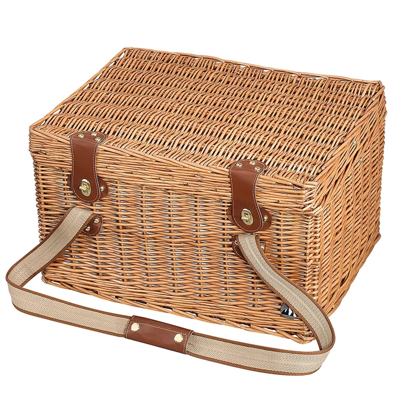 Cesta de picnic DORIO con bolsa térmica extraíble de Cilio