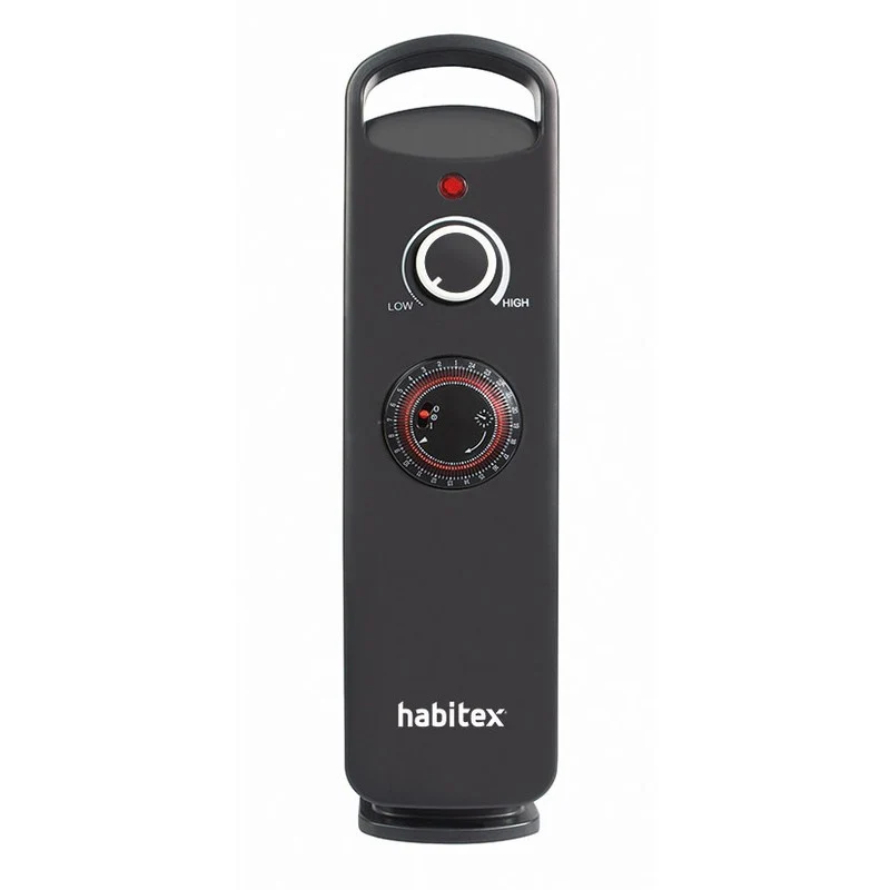 MINI RADIADOR DE ACEITE HABITEX NEGRO 1000W