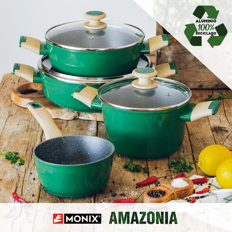 Cazo antiadherente Amazonia Monix