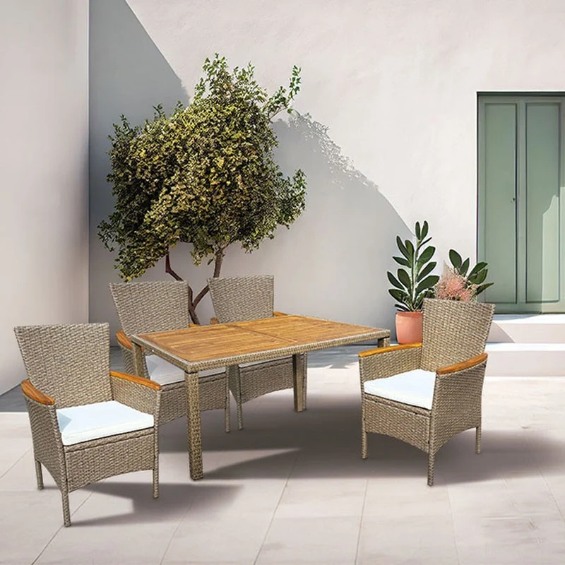 MESA JARDÍN FIJA SERIE TAHITÍ