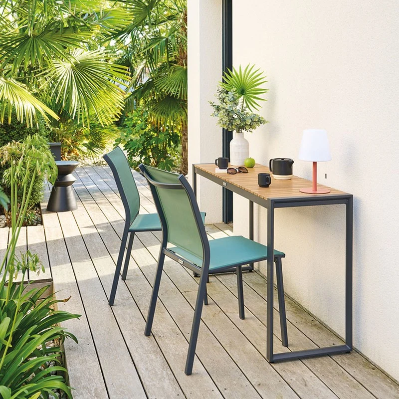 MESA CONSOLA FIJA JARDÍN LENSIA 132,9 x 42 x H. 75 CM