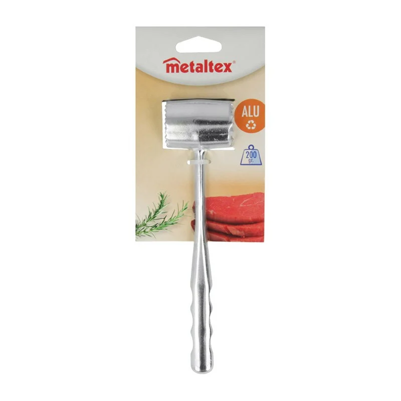 MAZA PARA CARNE ALUMINIO 200 GRMS