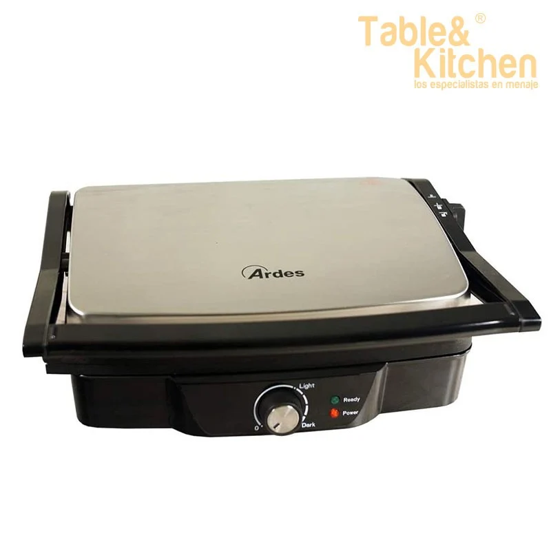 GRILL DOBLE APERTURA 180ºC 1500W