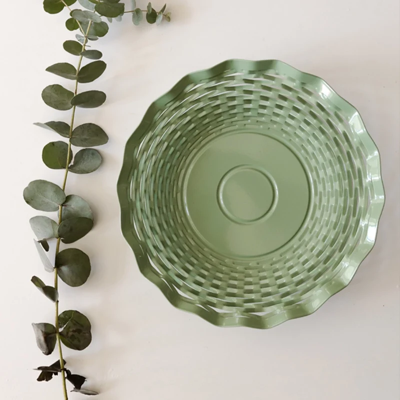 Panera inox redonda Vintage de Roger Orfevre