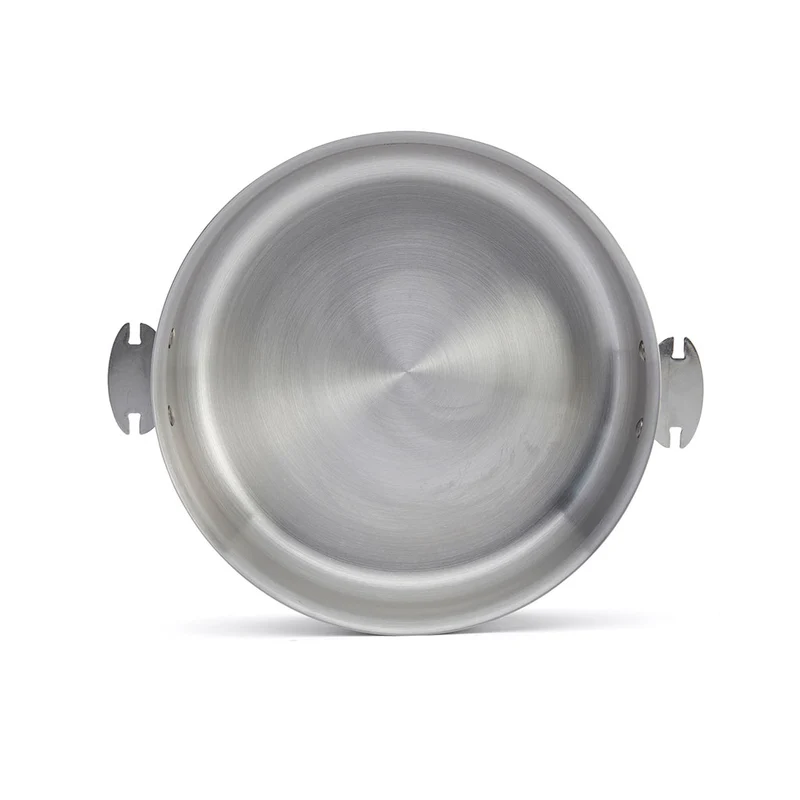 Cazo bajo acero y sauté inox Alchimy Loqy de De Buyer