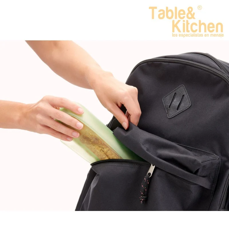 FUNDA REUTILIZABLE BOCADILLO/BAGUETTE SILICONA 22 CM