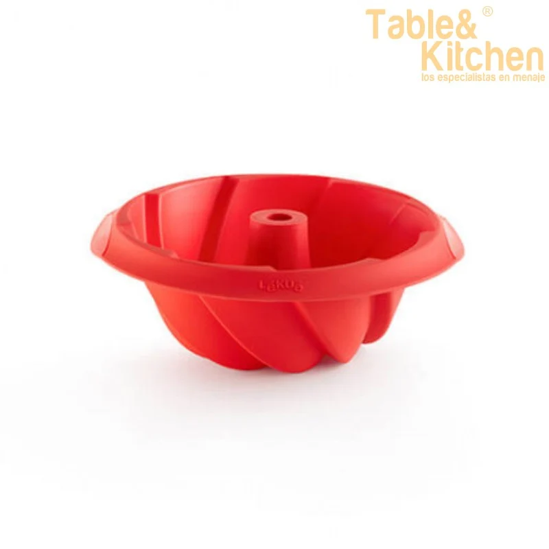 MOLDE SAVARIN ESPIRAL ROJO