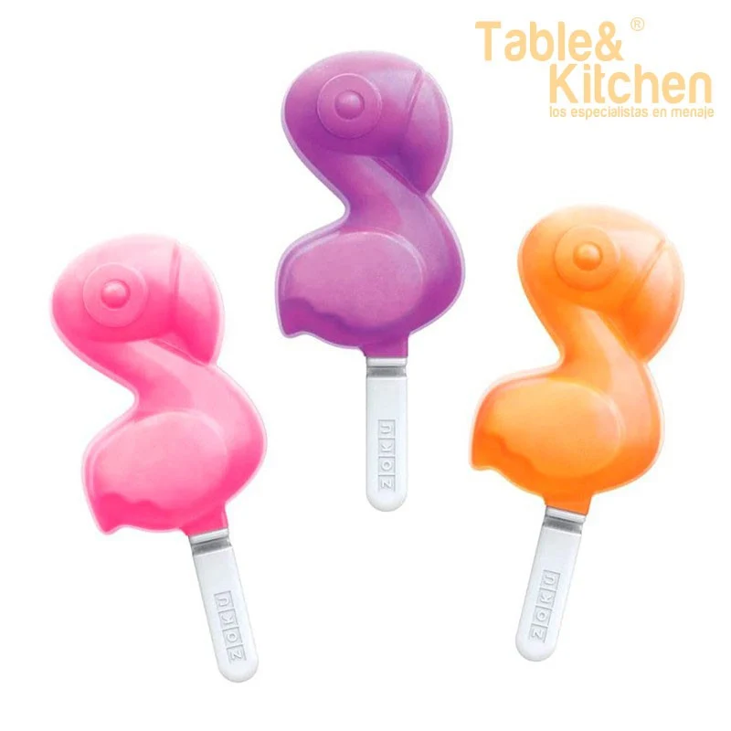 MOLDE PARA HELADOS FLAMENCO ZOKU