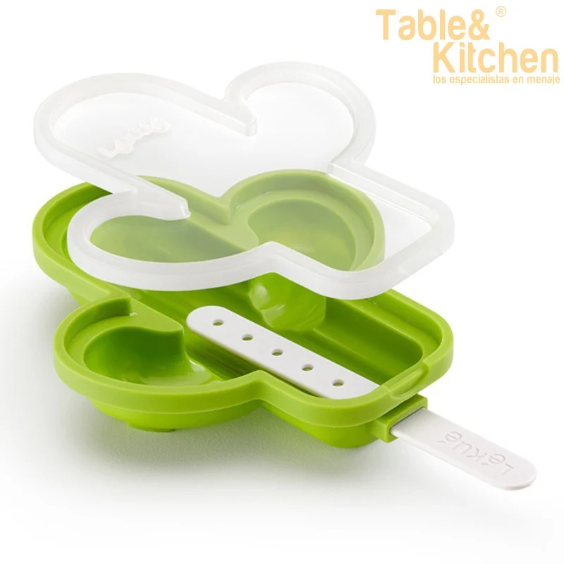 SET 4 MOLDES PARA HELADOS CACTUS LEKUE