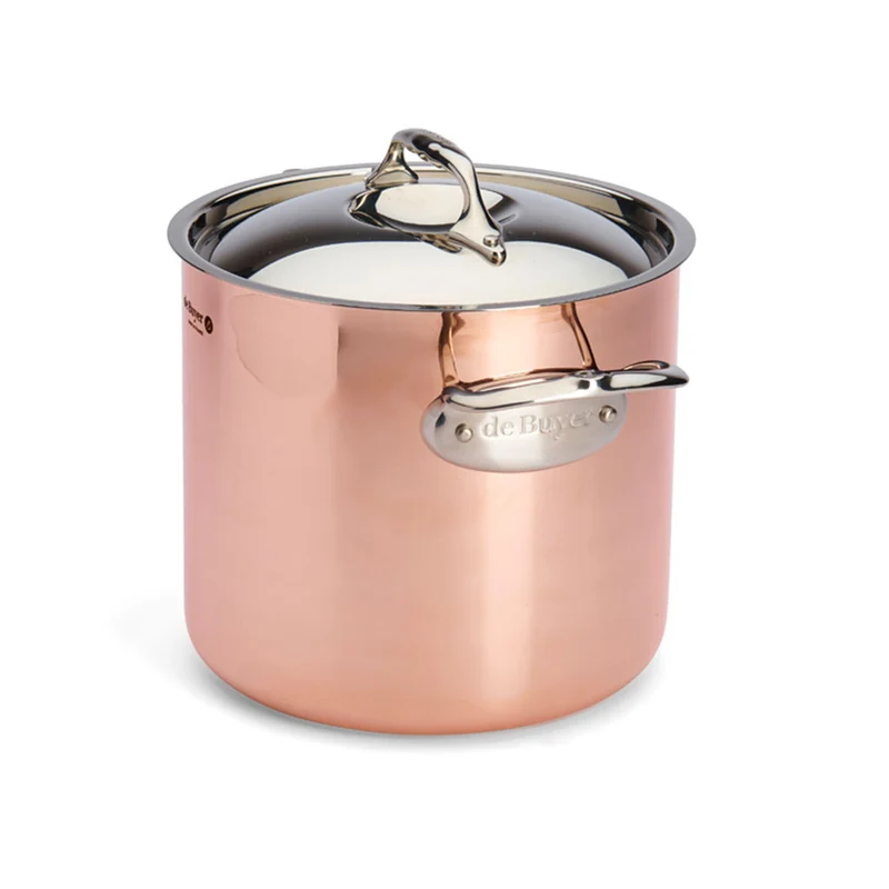 Olla alta de cobre Prima Matera De Buyer (inducción)