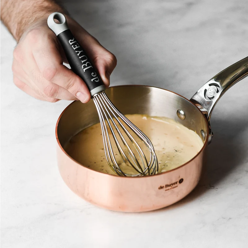 Sauté de cobre Inocuivre con mango de inox De Buyer