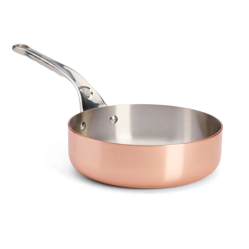 Sauté de cobre Inocuivre con mango de inox De Buyer