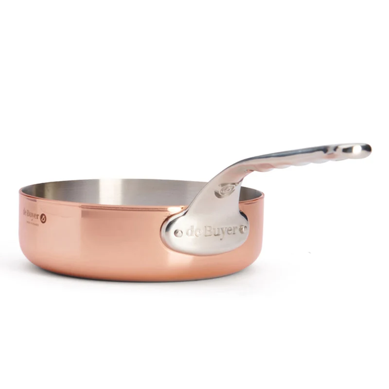 Sauté de cobre Inocuivre con mango de inox De Buyer