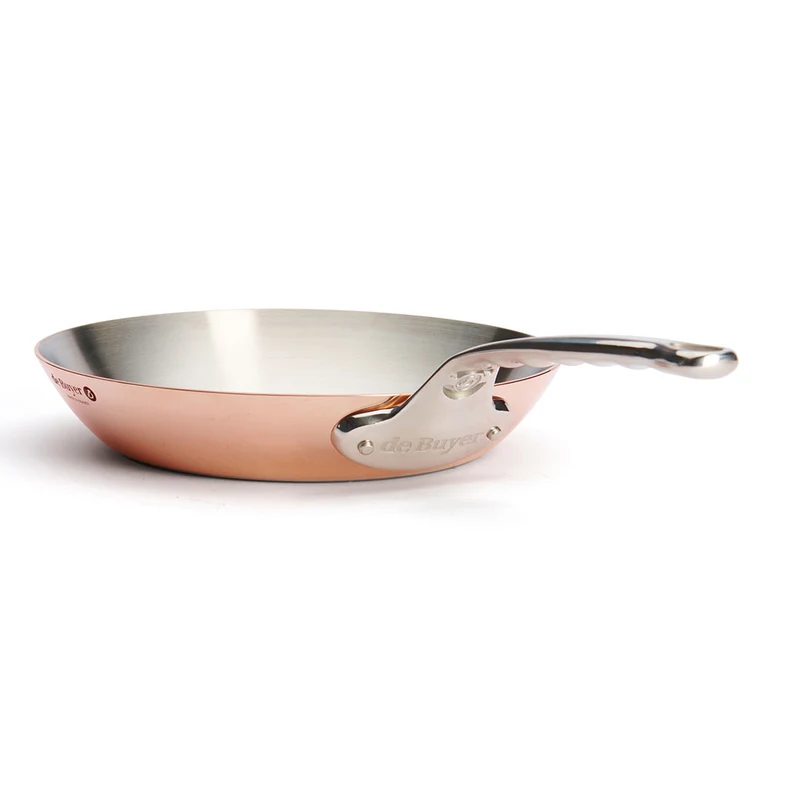Sartén de cobre Inocuivre con mango de inox De Buyer