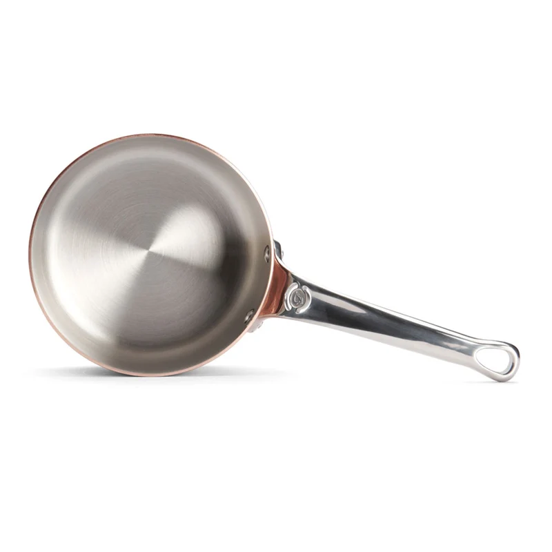 Cazo de cobre Inocuivre con mango de inox De Buyer