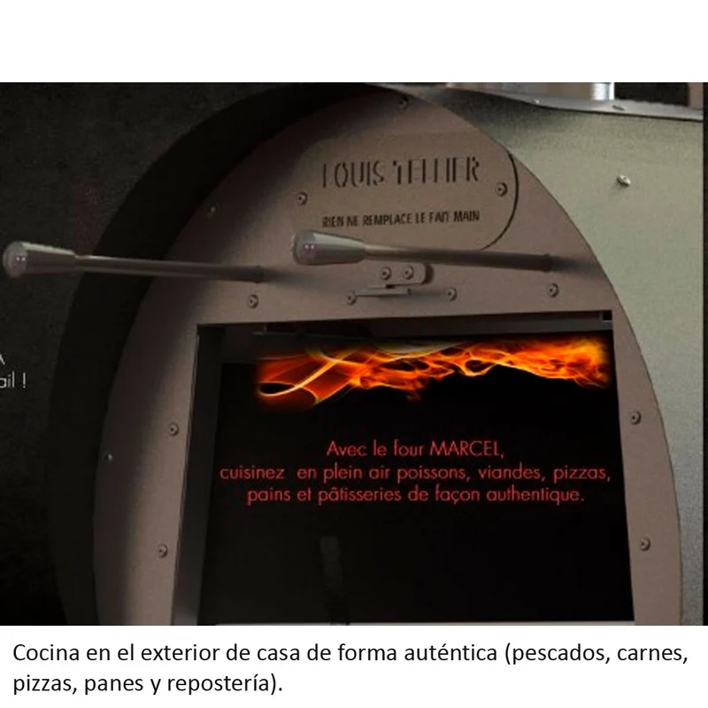 Horno de leña Marcel de Tellier