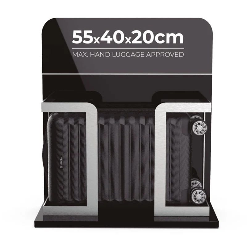 PACK MALETA DE CABINA + MOCHILA NUMADA EXPLORER NEGRA