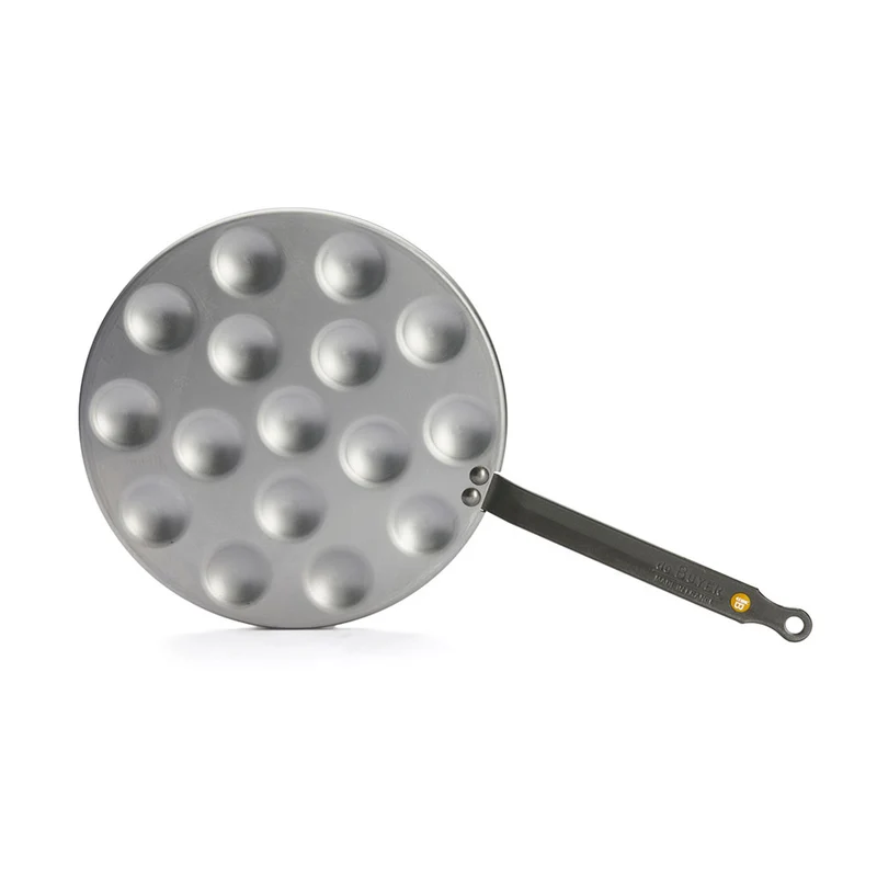Sartén para 16 blinis hierro Mineral B De Buyer