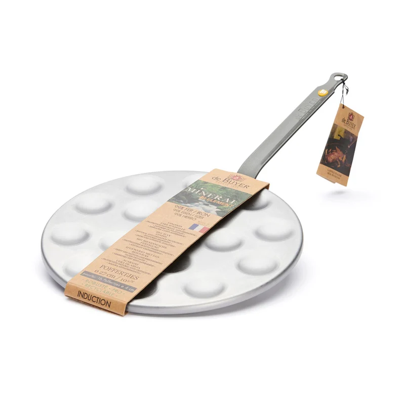 Sartén para 16 blinis hierro Mineral B De Buyer