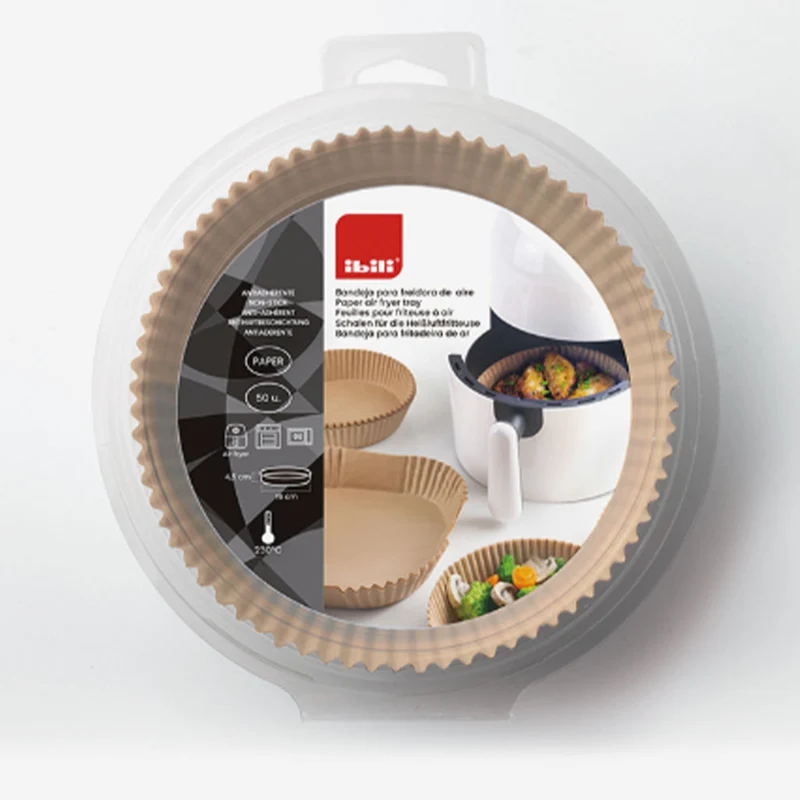 Pack de 50 bandejas para freidora de aire y horno de Ibili
