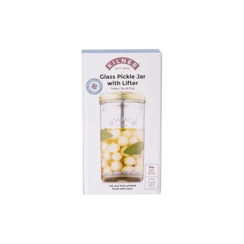 Tarro para aceitunas y encurtidos con elevador de Kilner®