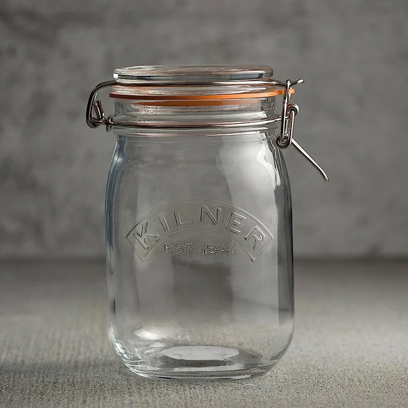 Tarros herméticos de cristal Clip Top de Kilner®