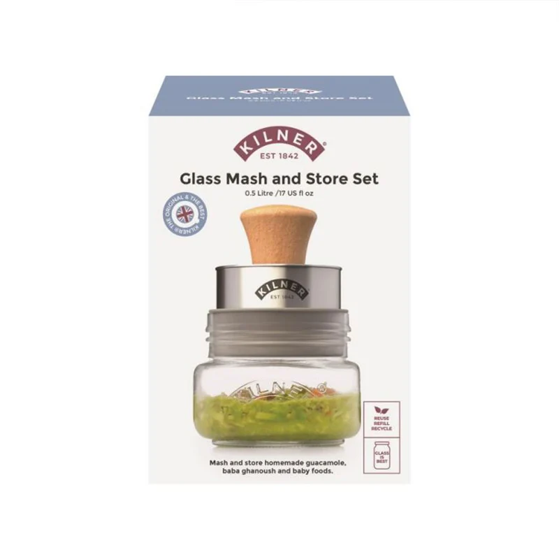 Set para guacamole y hummus de Kilner®