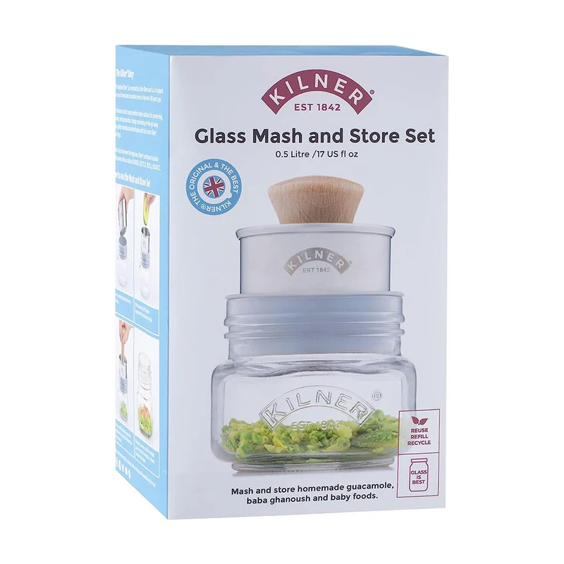 Set para guacamole y hummus de Kilner®