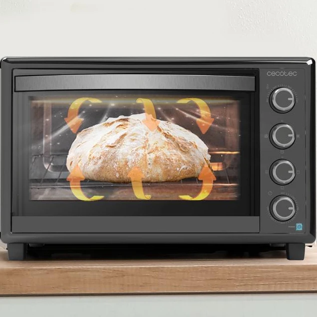 HORNO DE SOBREMESA BAKE&TOAST 4600 BLACK GYRO