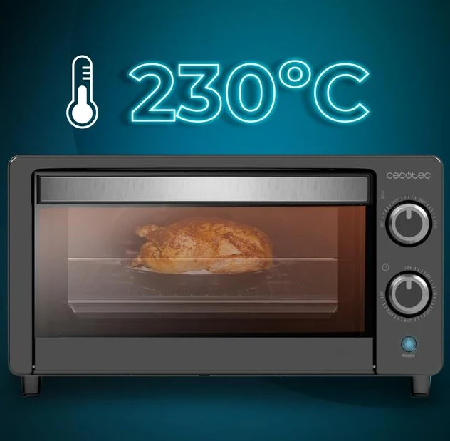 HORNO DE SOBREMESA BAKE&TOAST 1090 BLACK