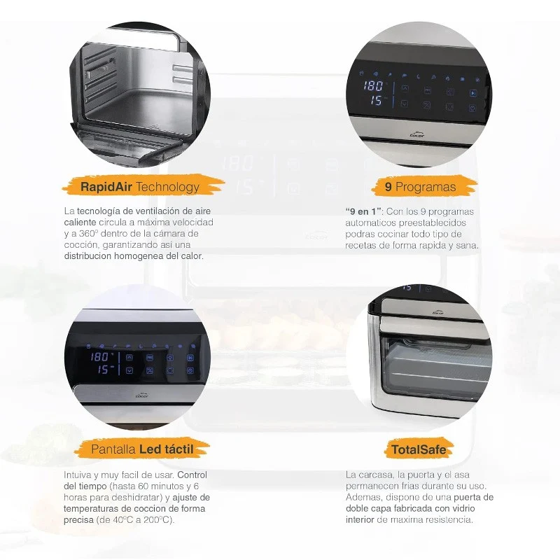 FREIDORA DE AIRE AIREPRO 12 LITROS