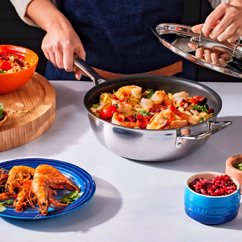 Sartén antiadherente alta Premium Le Creuset