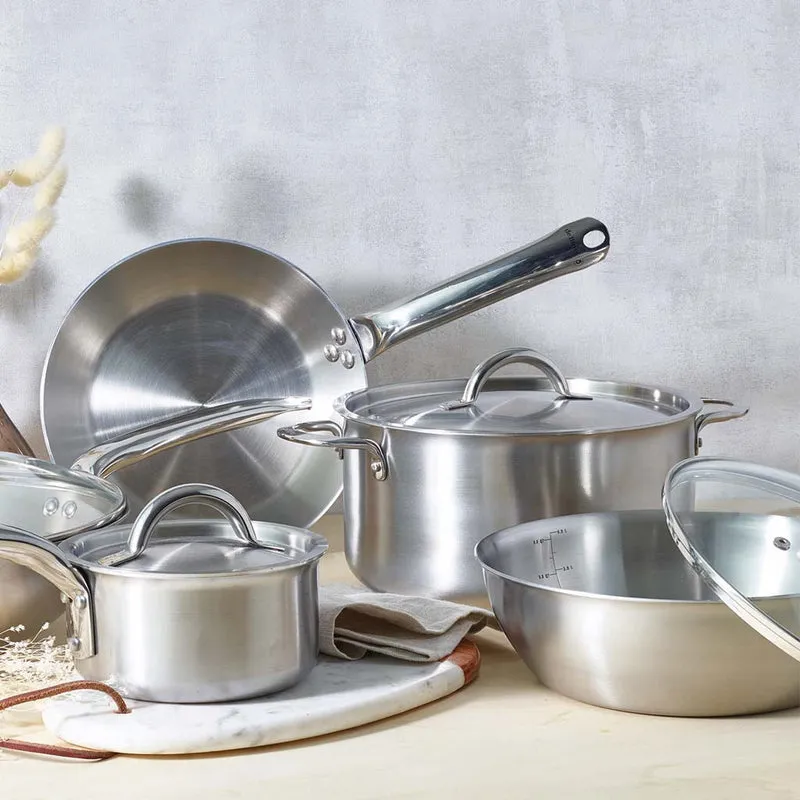 Sauté bombeada tipo wok Alchimy De Buyer