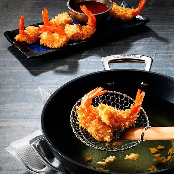 Wok antiadherente Le Creuset