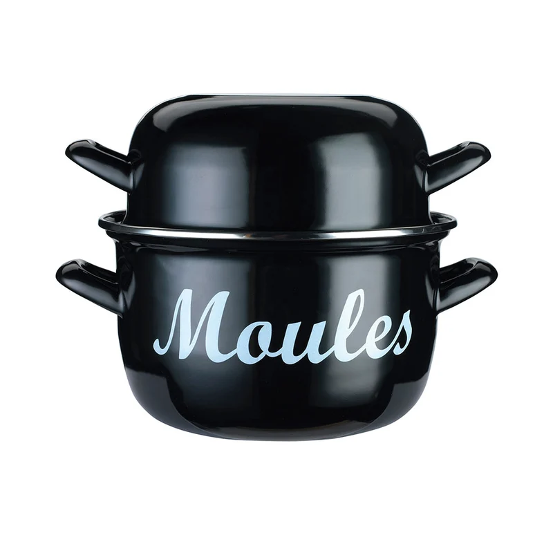 Olla esmaltada para mejillones KitchenCraft