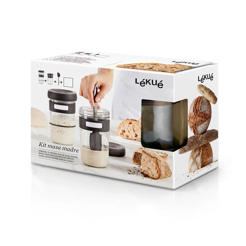 Kit de masa madre de Lékué