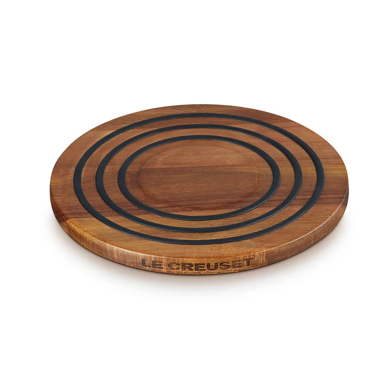 Salvamanteles magnético de madera Le Creuset