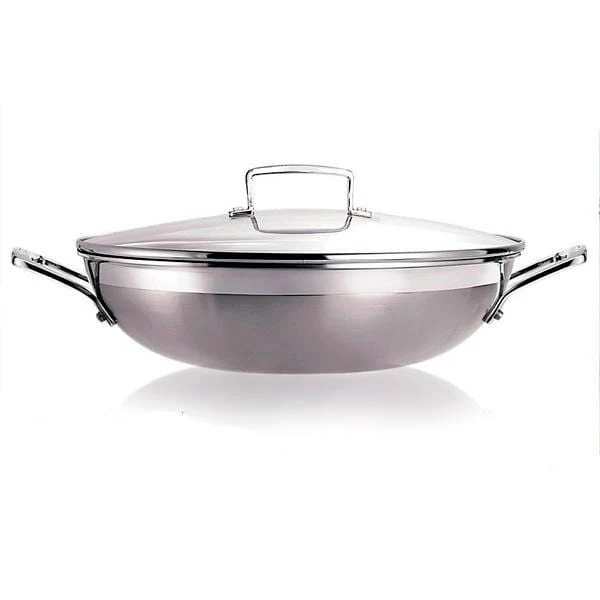 Wok antiadherente Premium 30 cm Le Creuset