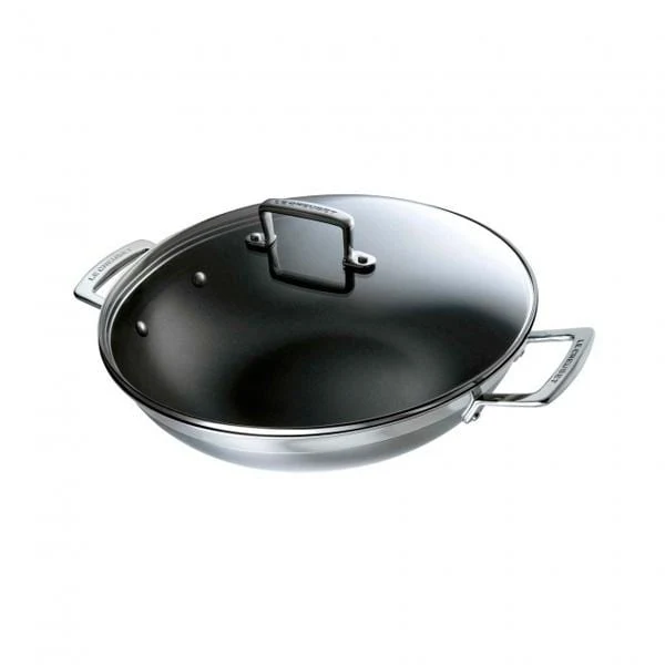 Wok antiadherente Premium 30 cm Le Creuset