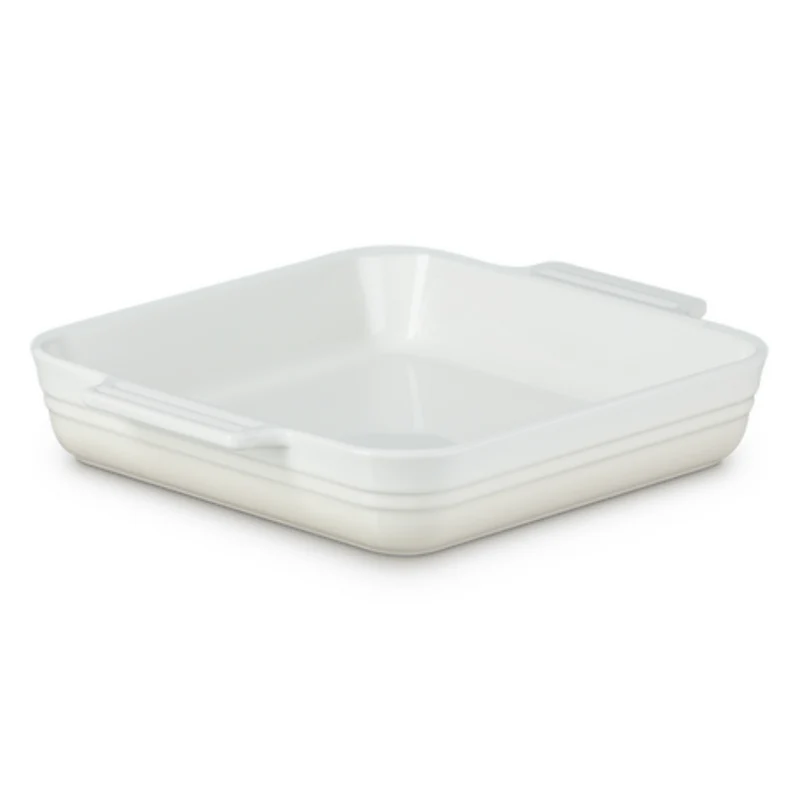 Molde cerámico tipo bandeja cuadrada Le Creuset