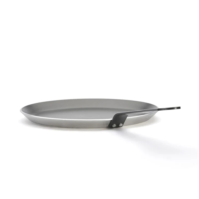 Crepera antiadherente con exterior inox Choc Resto De Buyer