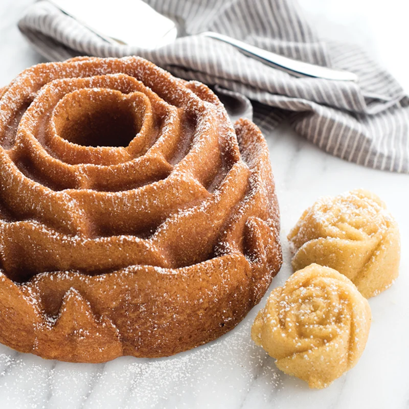 Molde Bundt Rose Nordic Ware