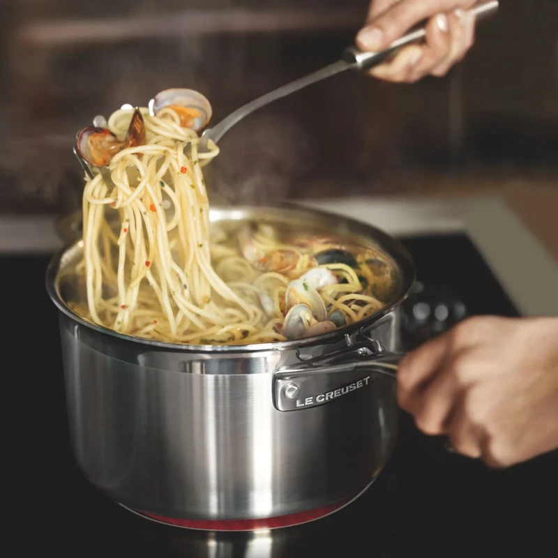 Cazo premium con tapa de Le Creuset