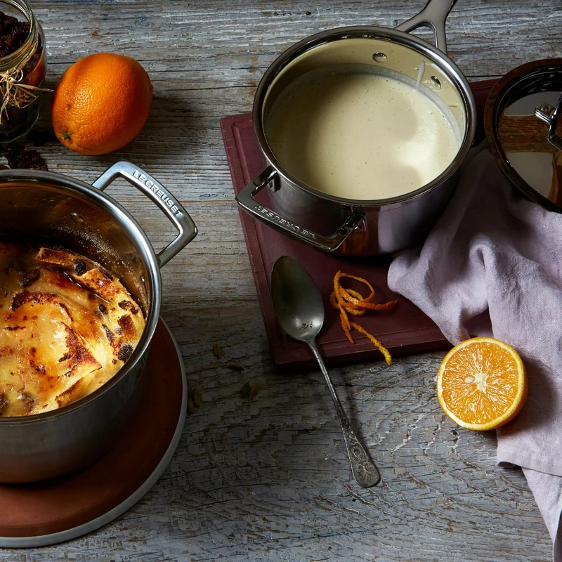 Cazo premium con tapa de Le Creuset