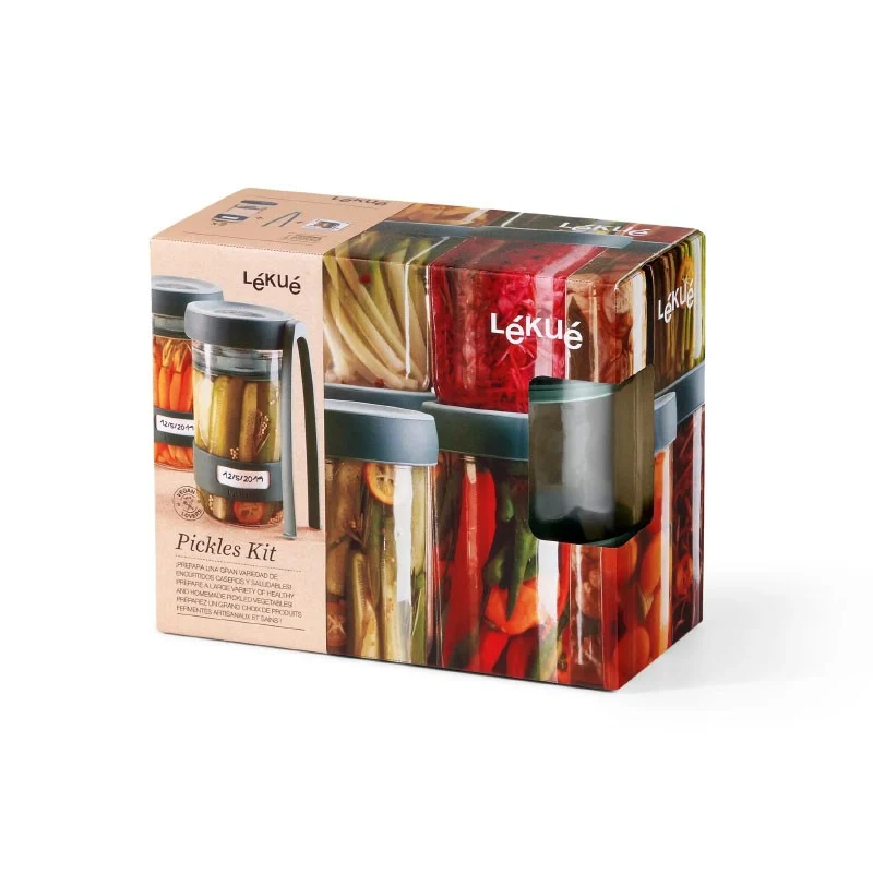 KIT PICKLES 700ML LEKUE