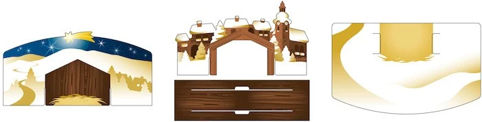 JUEGO DE CORTADORES PARA PORTAL DE BELEN