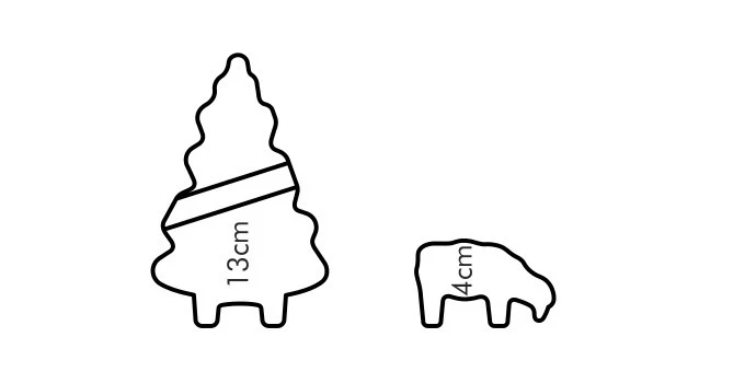 JUEGO DE CORTADORES PARA PORTAL DE BELEN