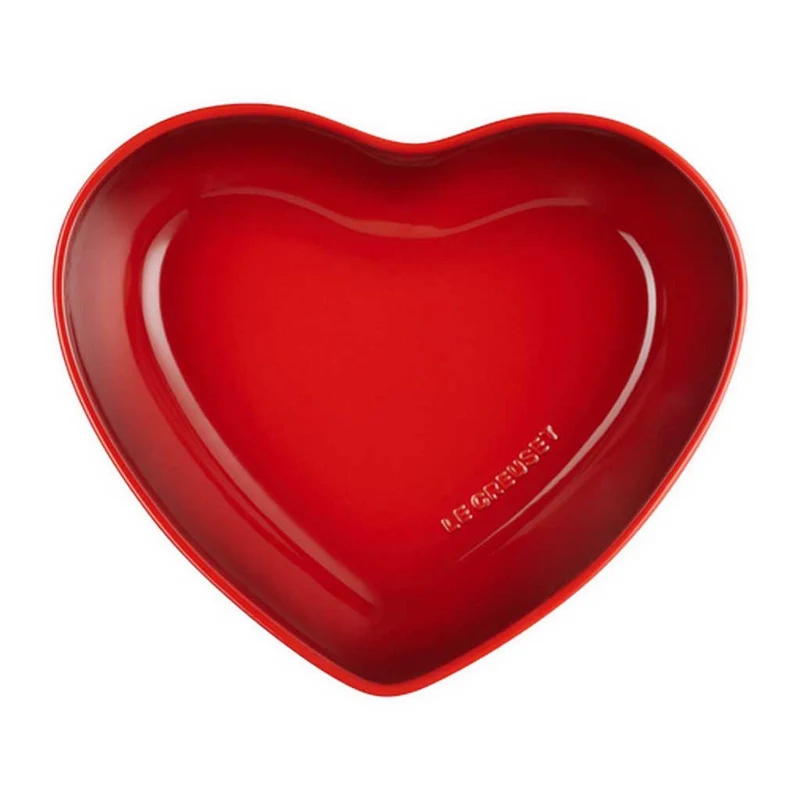 Bol cerámico corazón de Le Creuset