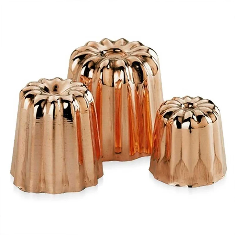 Molde de cobre para Canelés De Buyer